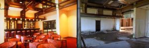 Monte Palace Hotel Azores bar before and after