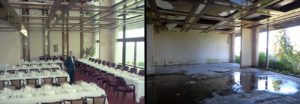 Monte Palace Hotel Azores dining room before and after 2