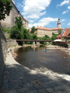 Český Krumlov - kolem vody