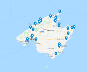 Mallorca interaktivní mapa