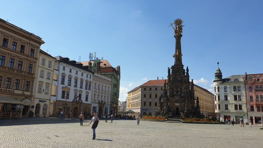 Olomouc a jeho morový sloup