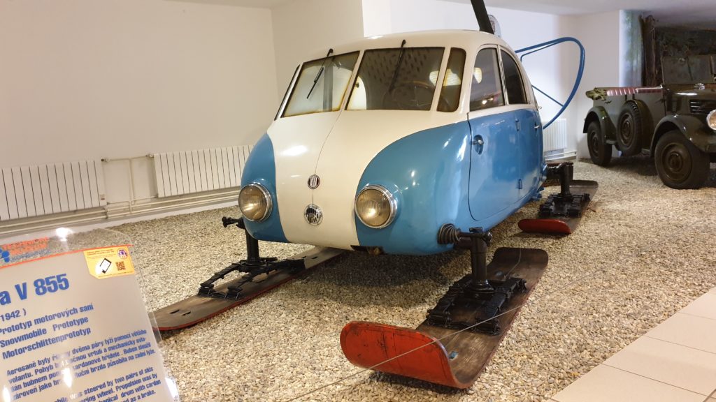 Technické muzeum Tatra - motorové sáně