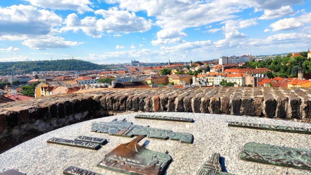 Praha, Výhled z Vyšehradu