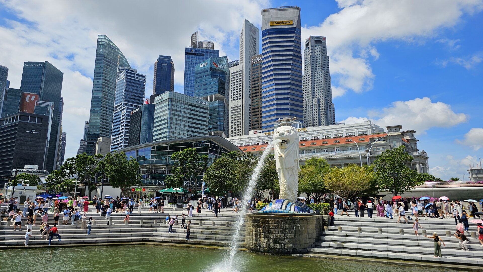 Merlion, Singapur