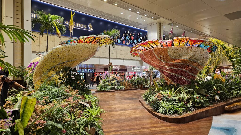 Enchanted Garden, Letiště Changi Singapur