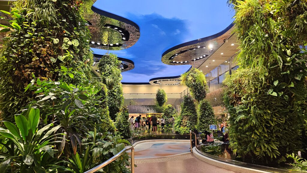Den čtvrtý - Singapur - Marina Bay a Supertree Letiště Changi, Singapur