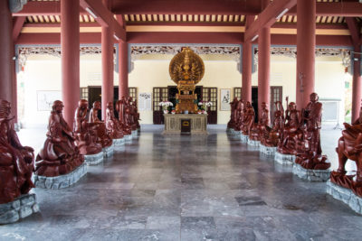 Střední Vietnam - Danang - buddhistický komplex