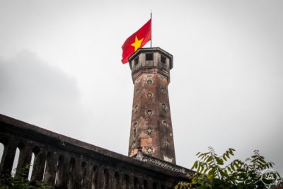 Severní Vietnam - Hanoj - Flag Tower
