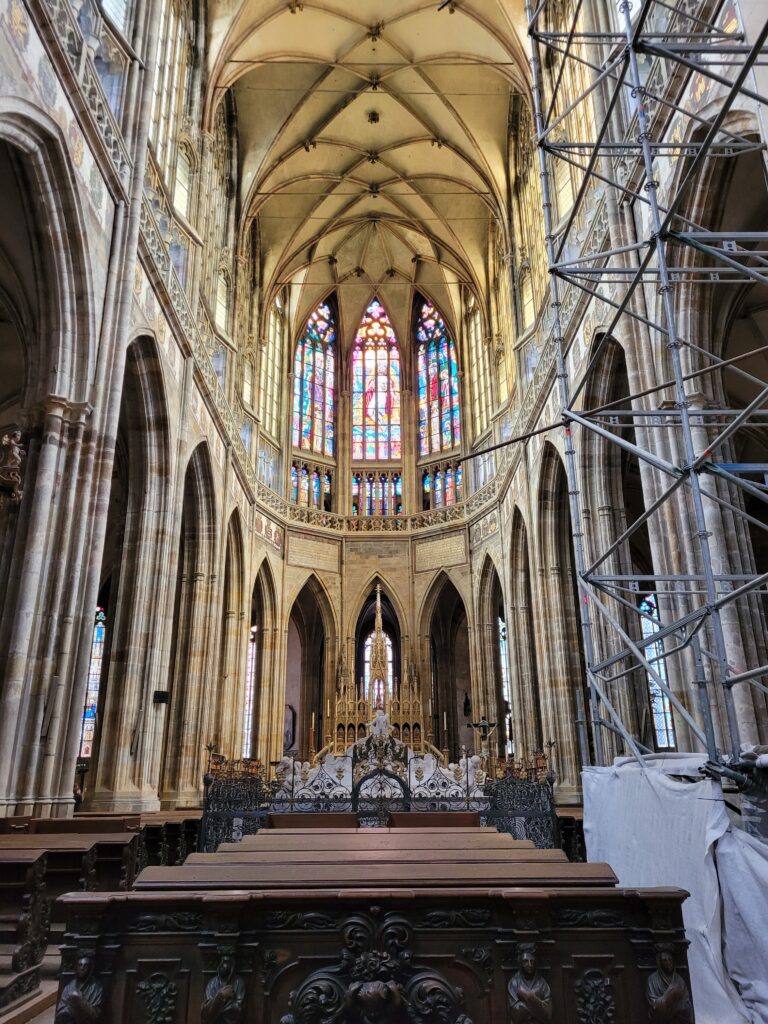 Praha stověžatá Chrám sv. Víta - Praha