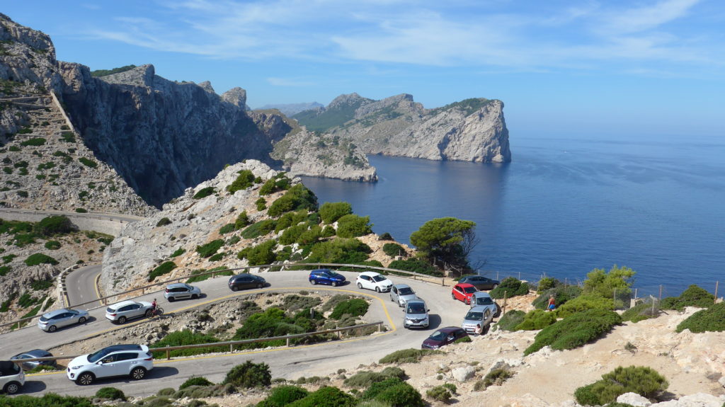Výhled z majáku Cap Formentor